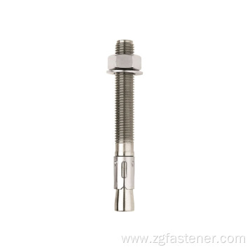 Expansion Anchor Bolts Through Bolt Hardware Fasteners Stainless Steel Wedge Anchor